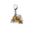 Photo1: Pokemon Center 2012 Metal Charm # 244 Entei (1)