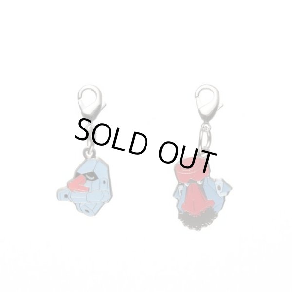 Photo1: Pokemon Center 2012 Metal Charm # 299 476 Nosepass Probopass (1)