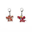 Photo1: Pokemon Center 2012 Metal Charm # 341 342 Corphish Crawdaunt (1)