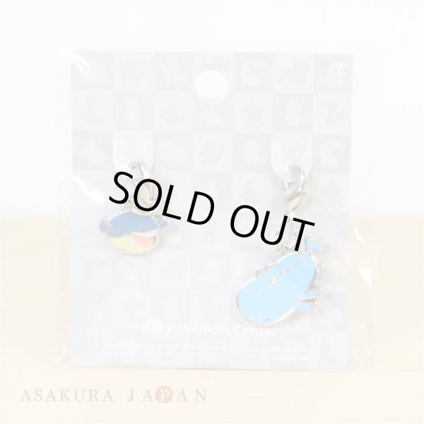 Photo2: Pokemon Center 2012 Metal Charm # 320 321 Wailmer Wailord (2)