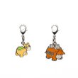 Photo1: Pokemon Center 2012 Metal Charm # 322 323 Numel Camerupt (1)