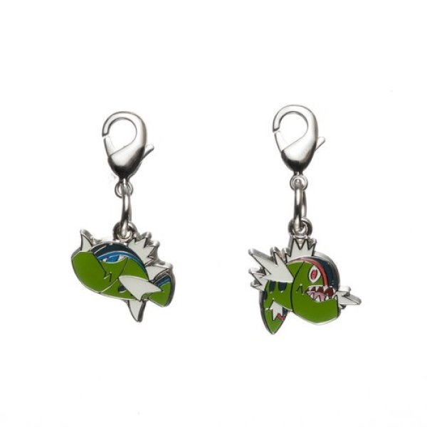 Photo1: Pokemon Center 2012 Metal Charm # 550 Basculin (1)