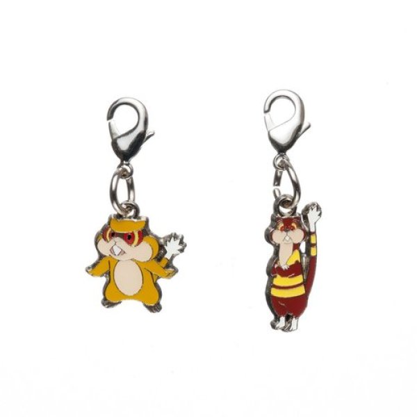 Photo1: Pokemon Center 2012 Metal Charm # 504 505 Patrat Watchog (1)