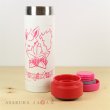Photo4: POKEMON LOVE ITS' DEMO Christmas Thermo stainless bottle cup Flareon (4)