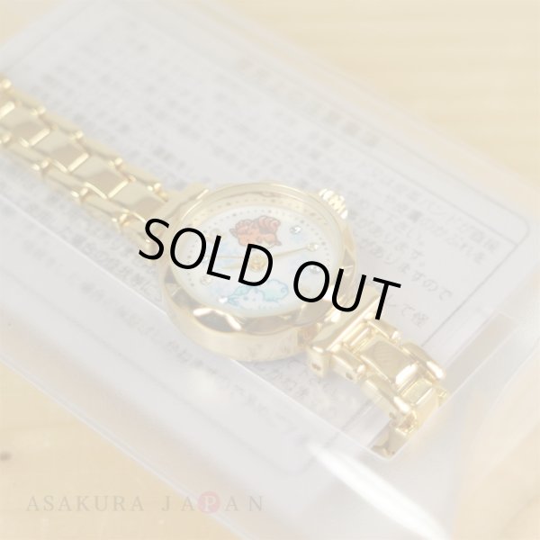 Photo3: POKEMON LOVE ITS' DEMO Winter Wristwatch Metal Belt Alola Vulpix (3)