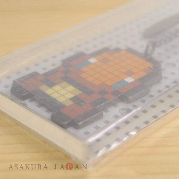 Photo3: Pokemon Center 2017 Metal Key chain Charmander Game Dot Pixel design (3)