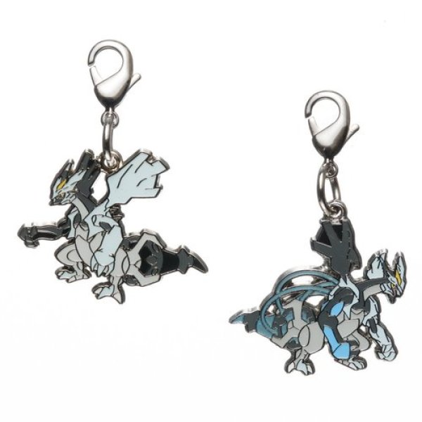 Photo1: Pokemon Center 2012 Metal Charm # 646 (B2) Black Kyurem Black Kyurem Overdrive (1)