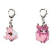 Photo1: Pokemon Center 2014 Metal Charm # 682 683 Spritzee Aromatisse (1)