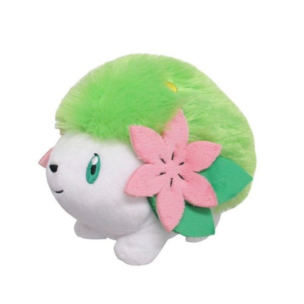 Photo1: Pokemon 2017 ALL STAR COLLECTION Shaymin Land Form Plush Toy SAN-EI (1)