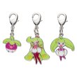 Photo1: Pokemon Center 2017 Metal Charm # 761 762 763 Bounsweet Steenee Tsareena (1)