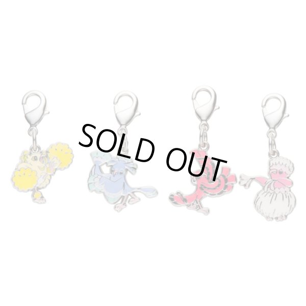 Photo1: Pokemon Center 2017 Metal Charm # 741 Oricorio Baile Pom-Pom Pa'u Sensu (1)