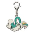 Photo1: Pokemon Center 2017 Metal Charm # 780 Drampa (1)