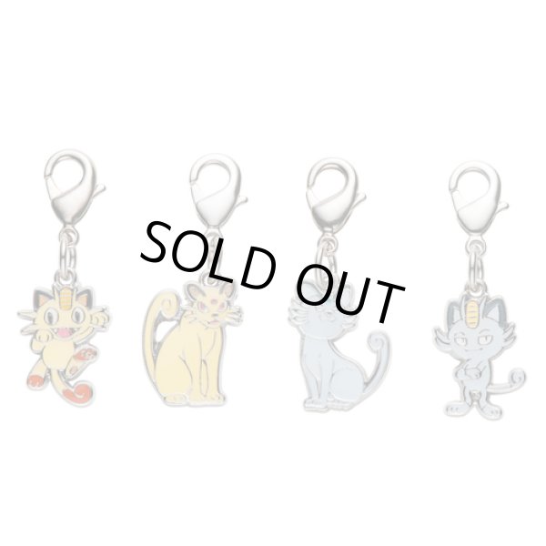 Photo1: Pokemon Center 2017 Metal Charm # 052 A052 053 A053 Alola Meowth Persian (1)