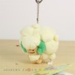 Photo2: Pokemon Center 2017 Transform Ditto Whimsicott Plush Mascot Key Chain (2)