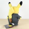 Photo3: Pokemon Center 2018 Rainbow Rocket Campaign Team Rocket Giovanni Pikachu Plush doll (3)