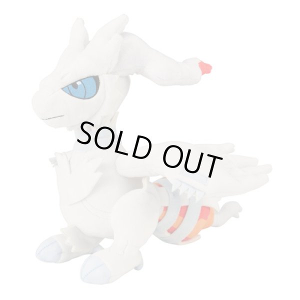 Photo1: Pokemon Center 2018 Rainbow Rocket Campaign Team Plasma's Reshiram Plush doll (1)