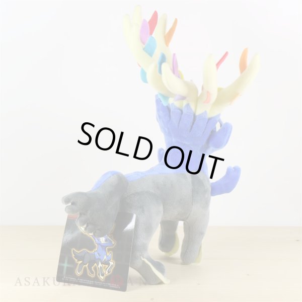 Photo3: Pokemon Center 2018 Rainbow Rocket Campaign Team Flare's Xerneas Plush doll (3)