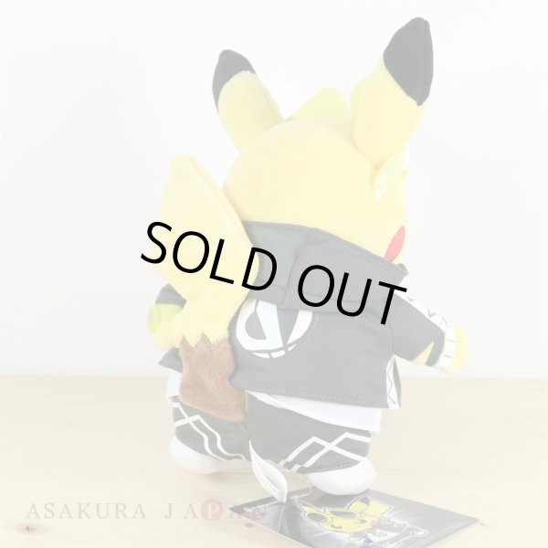 Photo3: Pokemon Center 2018 Rainbow Rocket Campaign Team Skull Guzma Pikachu Plush doll (3)