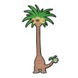 Photo1: Pokemon Center 2017 Magnet Hook Alola Exeggutor Hanging Hooks Hanger (1)