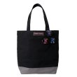 Photo5: Pokemon Center 2018 ainbow Rocket Campaign SECRET TEAMS Tote bag with Tin badge (5)