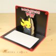Photo2: Pokemon Center 2018 Rainbow Rocket Campaign SECRET TEAMS Folding Message cards 6 set (2)