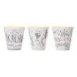 Photo1: Pokemon Center 2018 Pikachu living & dining Melamine tumbler cup 3 pcs White (1)