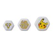 Photo1: Pokemon Center Pikachu living & dining Sealed Container 3p Set Hexagon Bento (1)