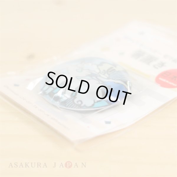 Photo2: Pokemon 2018 Kiri-e art Glass Chopstick rest Alola Vulpix Made in Japan (2)