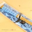 Photo2: Pokemon 2018 Kiri-e art Chopsticks and case Charmander Squirtle Bulbasaur Made in Japan (2)