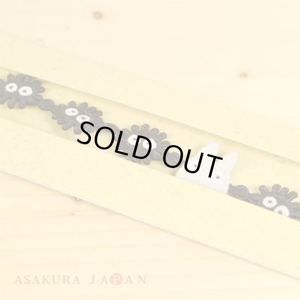 Photo3: Studio Ghibli My Neighbor Totoro Lace bracelet " Sho Totoro & Kurosuke " (3)