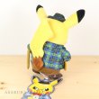 Photo3: Pokemon Center 2018 Tokyo DX Gentleman Pikachu Plush doll (3)