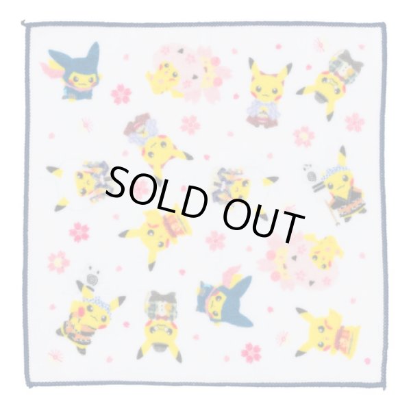 Photo1: Pokemon Center 2018 Tokyo DX Hand towel Handkerchief (1)