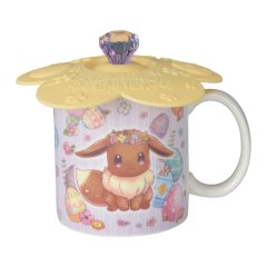 Pokemon Center 2018 Pikachu & Eevee’s Easter Mug with Lid Ceramic cup Eevee