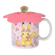 Photo1: Pokemon Center 2018 Pikachu & Eevee’s Easter Mug with Lid Ceramic cup Pikachu (1)