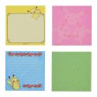 Photo2: Pokemon Center 2018 Pikachu drawing orange Memo pad (2)