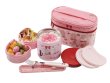 Photo2: Studio Ghibli Lunch box Kiki's Delivery Service Thermal Bento Set Rose (2)