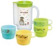 Photo1: Studio Ghibli My Neighbor Totoro Stacking cup 4 pieces with case set Bento (1)