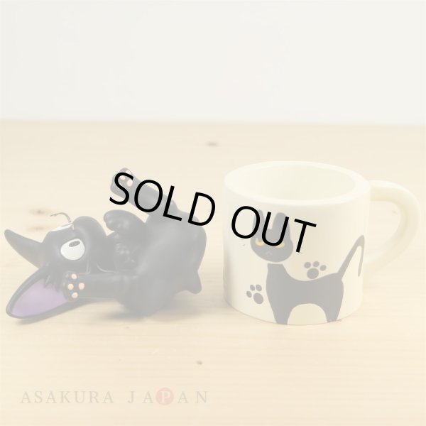 Photo7: Studio Ghibli PLANTER Kiki's Delivery Service  Single-Flower Vase "Itazura Jiji no Ohana asobi" (7)