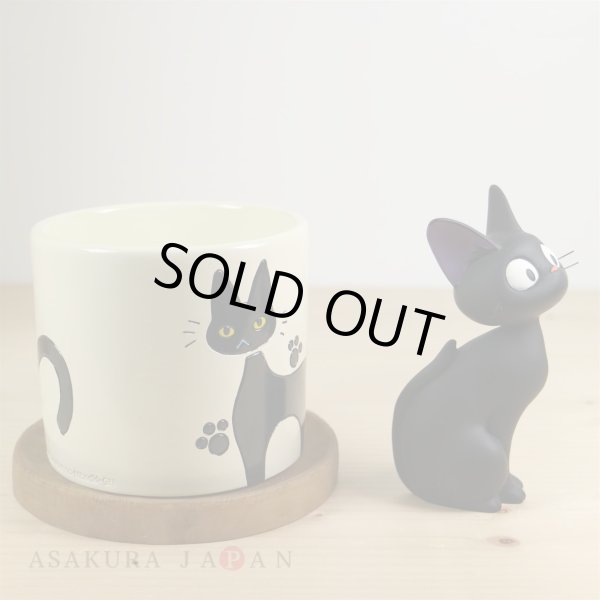 Photo3: Studio Ghibli PLANTER Kiki's Delivery Service "Jiji Cup" Mug (3)