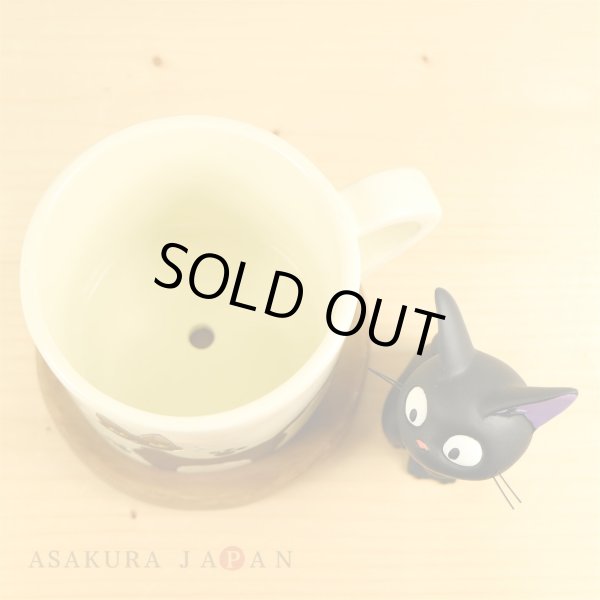 Photo5: Studio Ghibli PLANTER Kiki's Delivery Service "Jiji Cup" Mug (5)