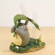 Photo1: Studio Ghibli PLANTER My Neighbor Totoro Two-Flower Vase "Totoro no Ookina Happa no Kasa" (1)