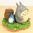 Photo3: Studio Ghibli PLANTER My Neighbor Totoro Single-Flower Vase "Hitoyasumi" (3)