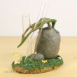 Photo4: Studio Ghibli PLANTER My Neighbor Totoro Two-Flower Vase "Totoro no Ookina Happa no Kasa" (4)