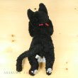 Photo3: Studio Ghibli FUKAFUKA Plush Kiki's Delivery Service Jiji Plush doll M size (3)