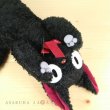 Photo2: Studio Ghibli FUKAFUKA Plush Kiki's Delivery Service Jiji Plush doll M size (2)