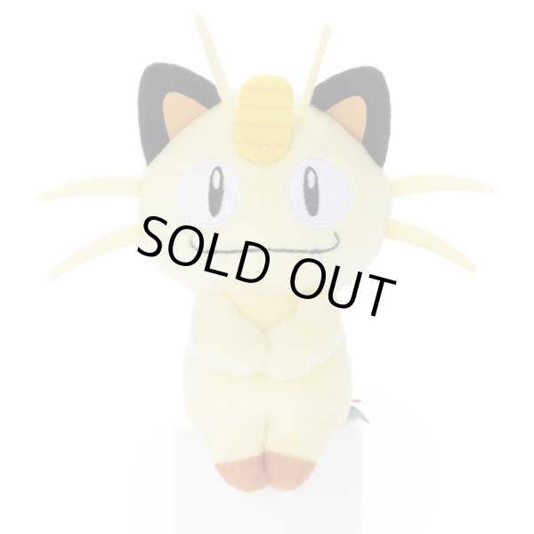 Photo1: Pokemon 2018 Takara Tomy Arts Chokkori-san Sitting Plush Chokkori Meowth (1)