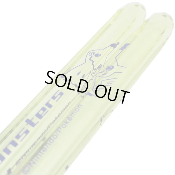 Photo3: Pokemon Transparent chopsticks Adult Size Mimikyu Light Yellow (3)