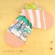 Photo2: Studio Ghibli My Neighbor Totoro Socks for Women 23-25cm 1Pair 781 Asymmetry Pink (2)