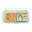 Photo1: Studio Ghibli Mini Rubber Stamp with inkpad set My Neighbor Totoro #6 (1)