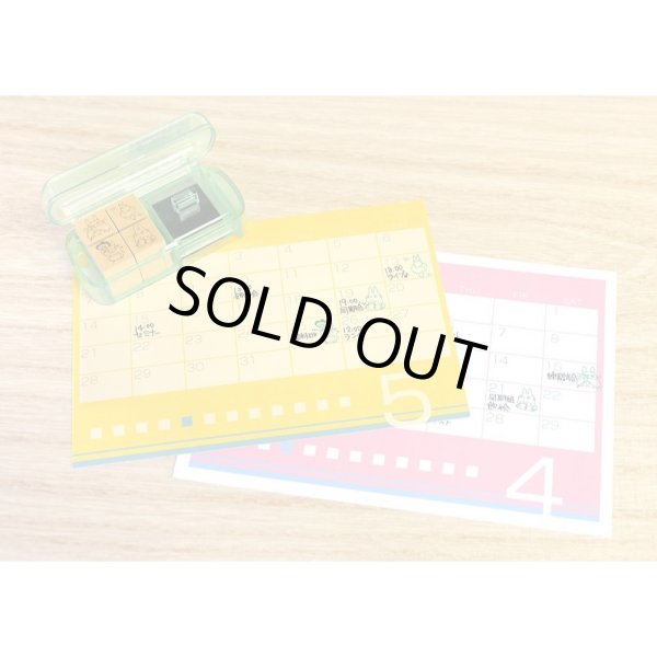 Photo3: Studio Ghibli Mini Rubber Stamp with inkpad set My Neighbor Totoro #4 (3)